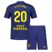 Atletico Madrid Giuliano Simeone #20 Bortedraktsett Barn 2025-26 Kortermet (+ Korte bukser)